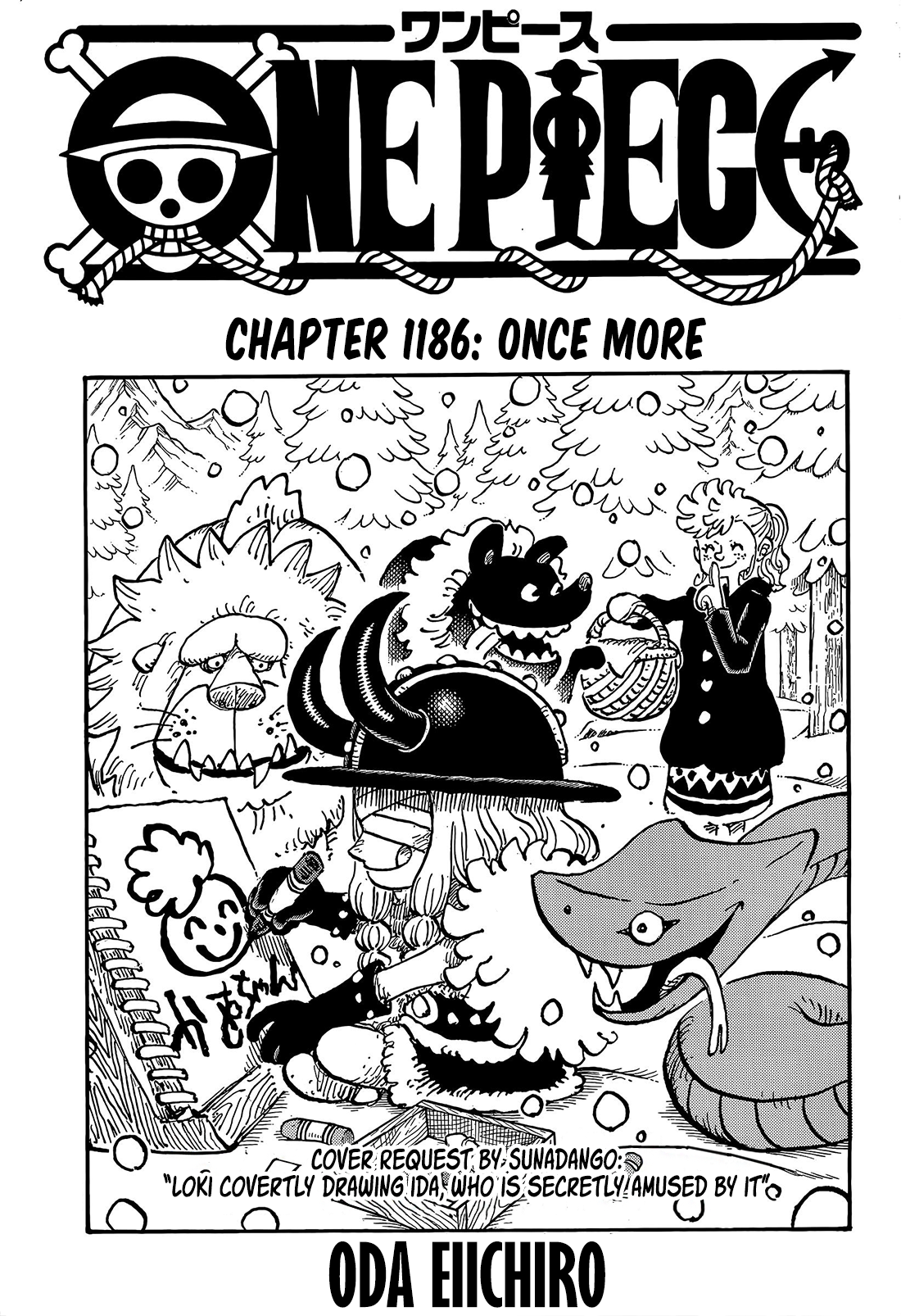 One Piece, Chapter 1186 image 01